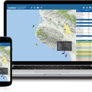 Image of SkyRouter on a laptop and phone