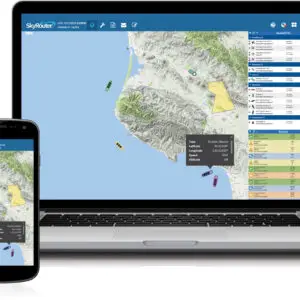 Image of SkyRouter on a laptop and phone